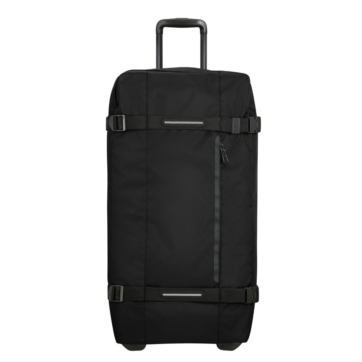 Urban Track is perfect voor de casual reiziger die houdt van georganiseerd inpakken en comfort. Voor het eerst worden alle reistassen voorzien van een TSA-slot om ervoor te zorgen dat al jouw bezittingen veilig blijven. De goed doordachte details aan de buitenkant, zoals de handgrepen aan de voorkant, de eigentijdse accentprint, het metalen logoplaatje met matte afwerking en de volume aanduiding aan de zijkant maken van deze collectie een must-have voor elke ontdekkingsreiziger. Laat het avontuur beginnen met Urban Track!

Model	Reistas met wielen
Materiaal	Made from rPet Polyester with 42 recycled PET bottles using Recyclex™ material technology
Kleur	Asphalt Black
Afmetingen	78.5 x 44 x 43 cm (inclusief handvatten, wielen, bodemdoppen, zijvakken en andere uitwendige onderdelen)

Inhoud:
Volume	116 L