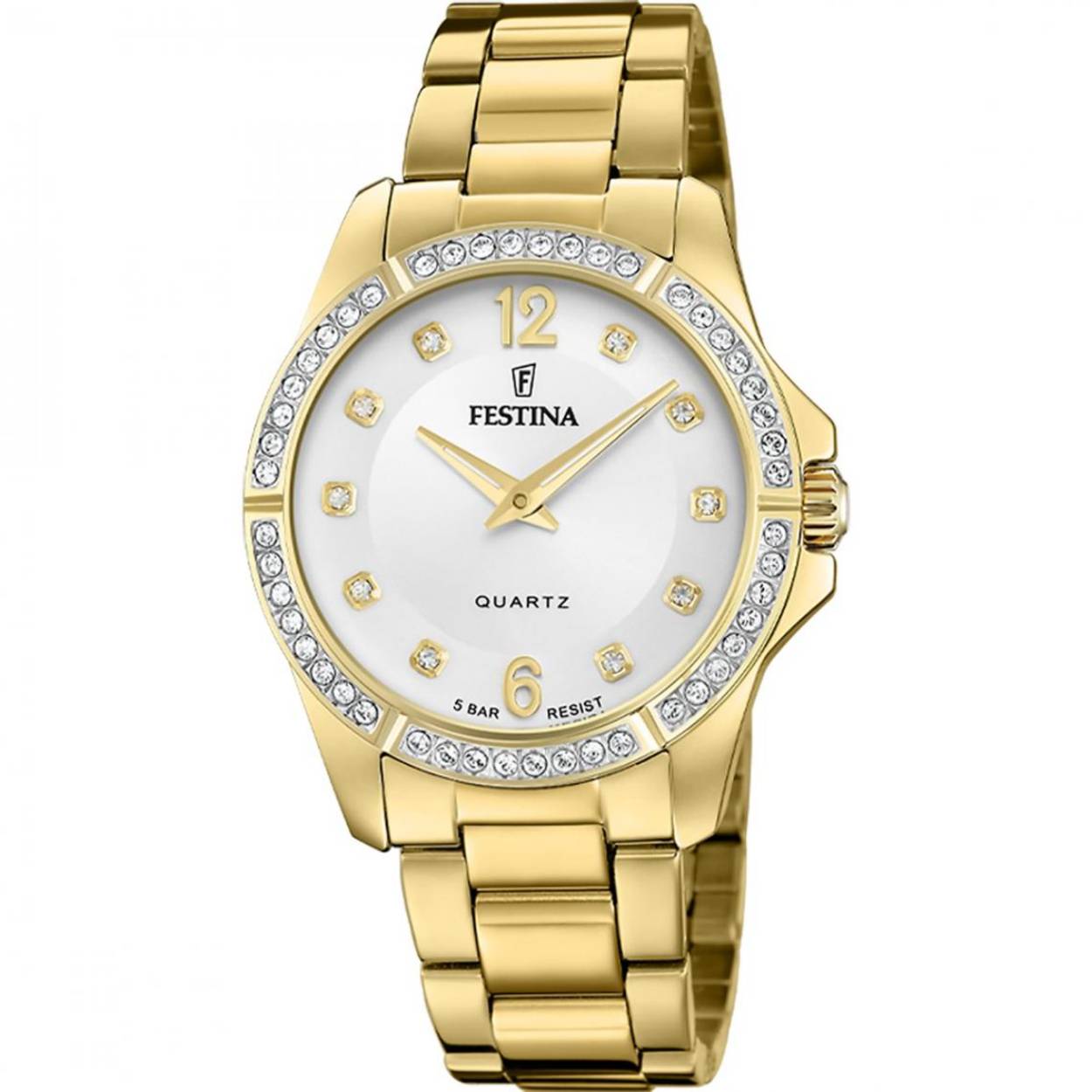 Festina dames horloge F20596/1 met een staal kast

Festina horloges zijn de perfecte mix van elegantie en functionaliteit.Festina biedt een herkenbaar design, constante technologische evoluties en en een perfecte prijs/kwaliteit garantie.