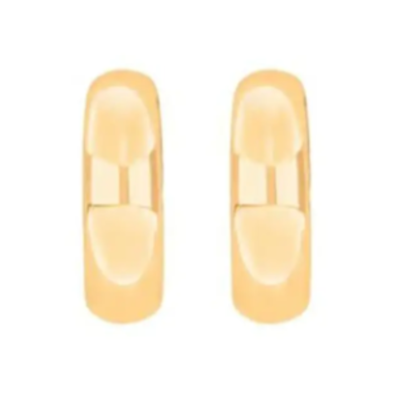 HH HOOPS STELLA  14KT GOUD 16X5 MM