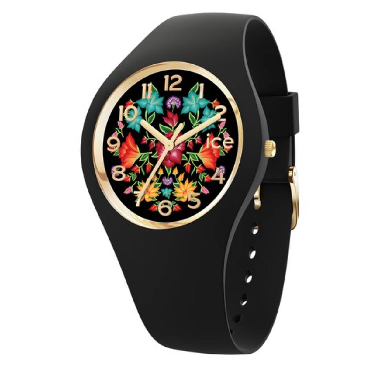 Dit is een horloge van het merk Ice-Watch. De bandkleur van dit horloge is zwart.
