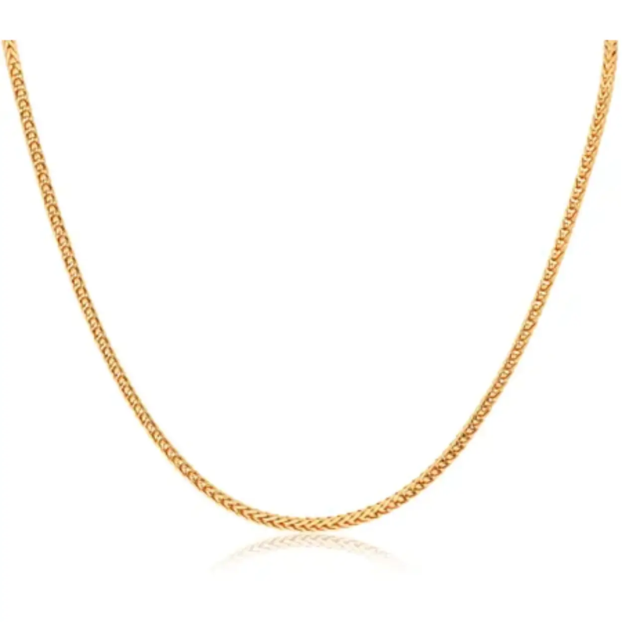 COLLIER VOSSENSTAART - ZILVER - GP - 4MM - 45CM - 16,7GR