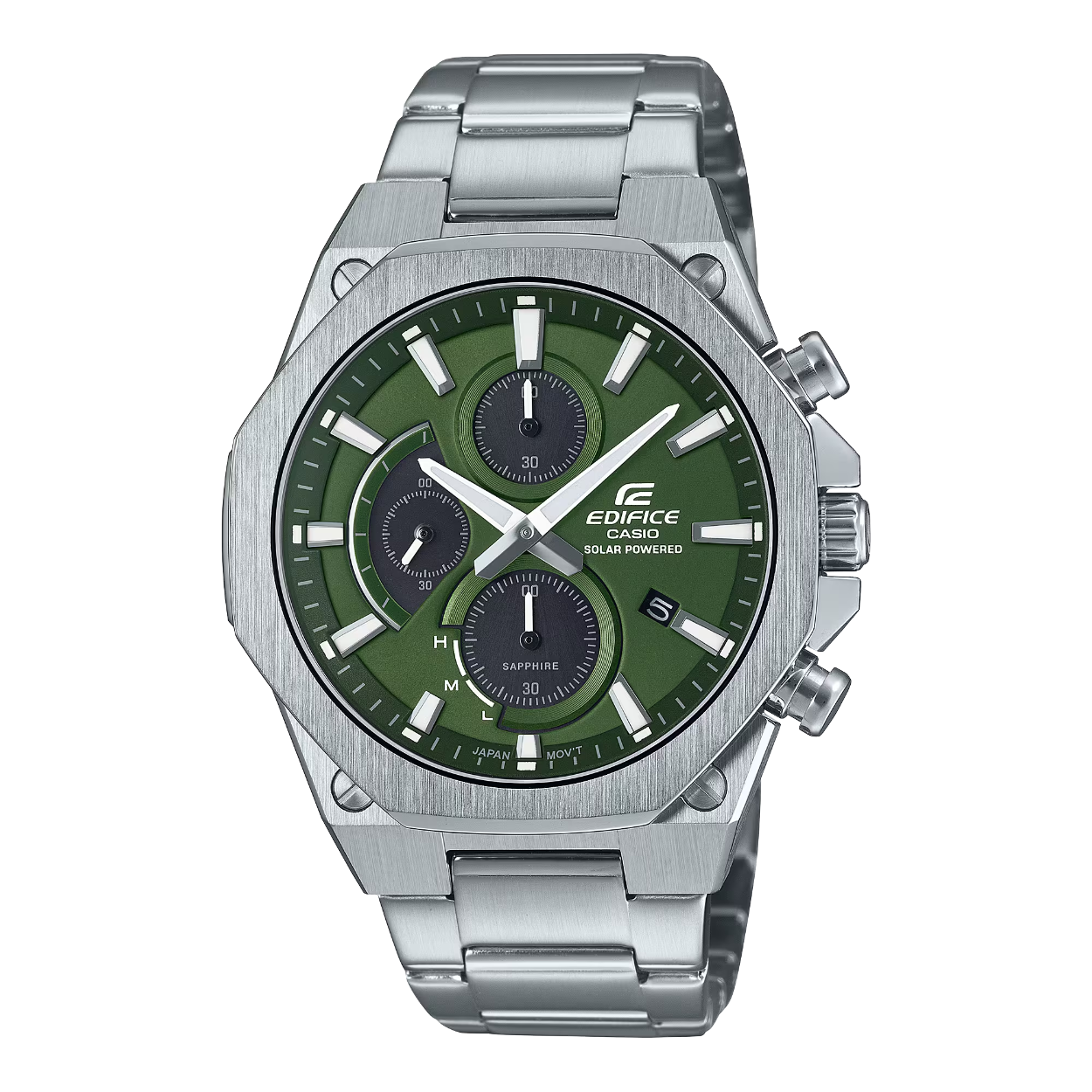 Dit Casio horloge behoort tot de Edifice collectie.
Referentienummer: EFS-S570D-3AUEF

Dunne chronograaf op zonne-energie met saffierkristal.

Hoewel chronograafbehuizingen met meerdere wijzers vaak dik zijn, is dit een chronograaf op zonne-energie met een behuizing met een dikte van niet meer dan 9,7 mm en daarmee een betere pasvorm heeft. Het horloge heeft een vlakke, achthoekige rand met een haarfijne afwerking voor een sportief én luxueus ontwerp. Met krasbestendig saffierkristal.