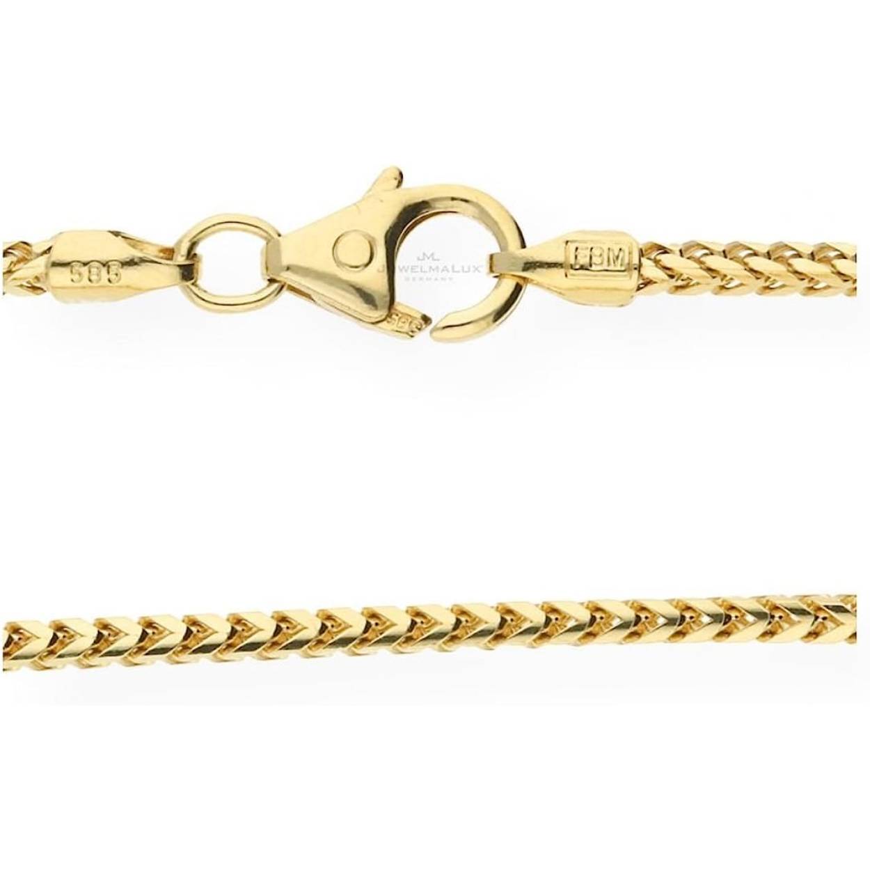 14k geelgoud 3.0 mm bingo armband op 19 cm