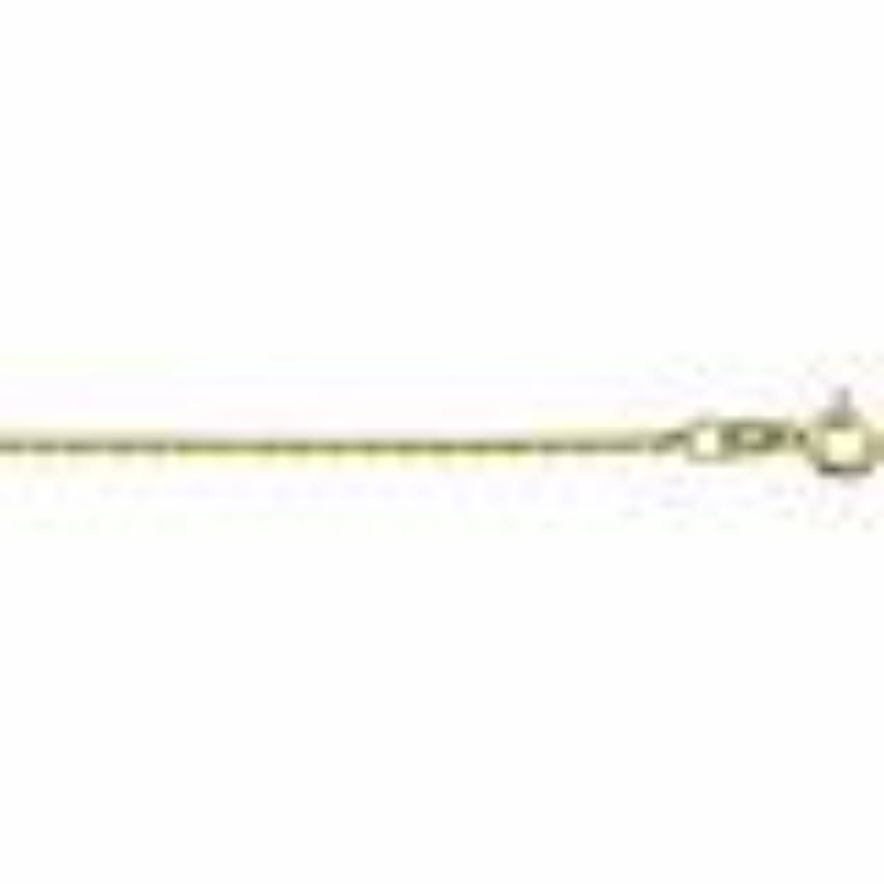18k geelgoud anker collier op 40 cm lengte