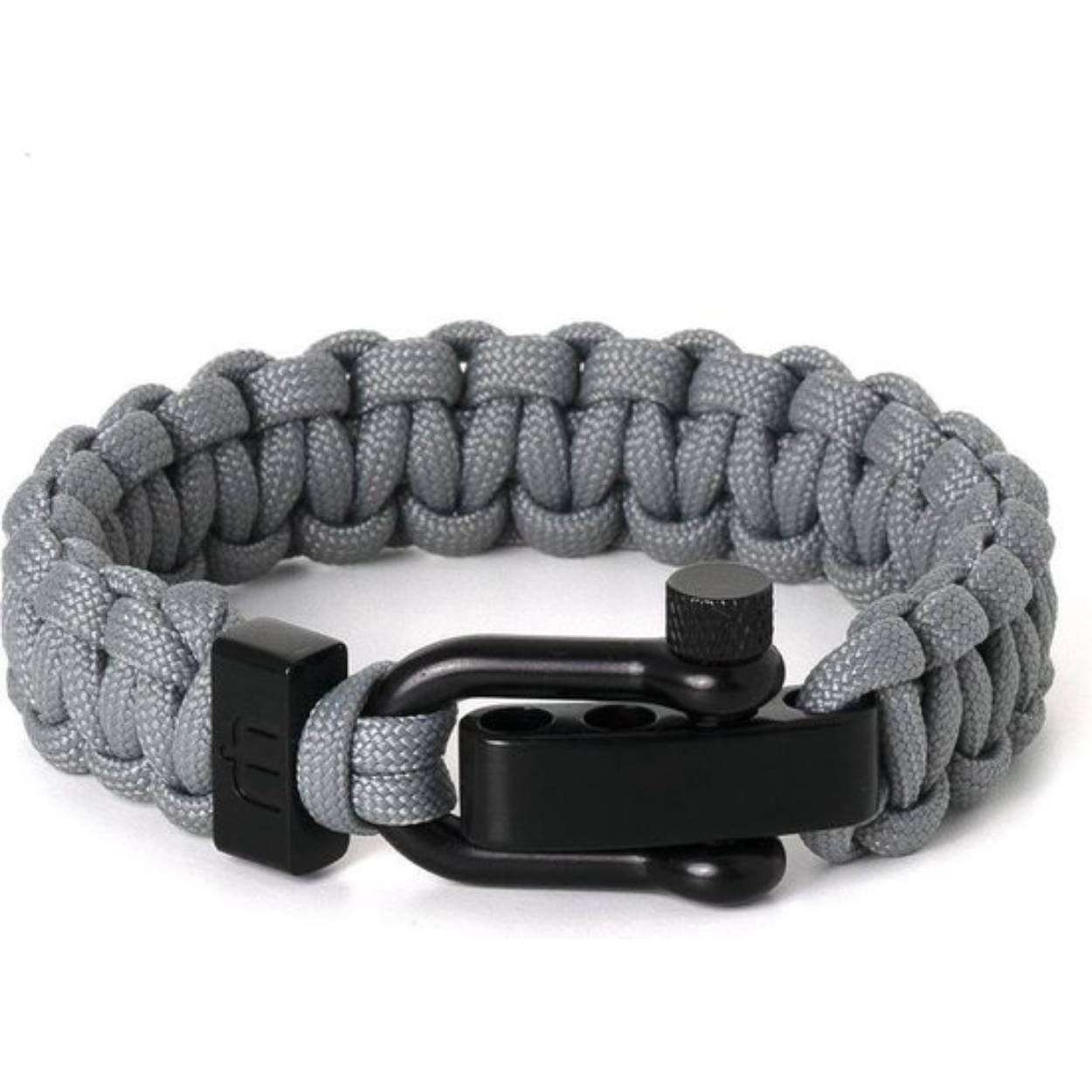 Deze Armband van het merk MUSTHEF heeft de kleur LICHT GRIJS. MUSTHEF REBEL LIGHT GREY
