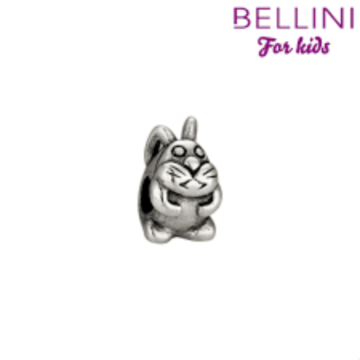 Bellini bedel zilver zittend konijn