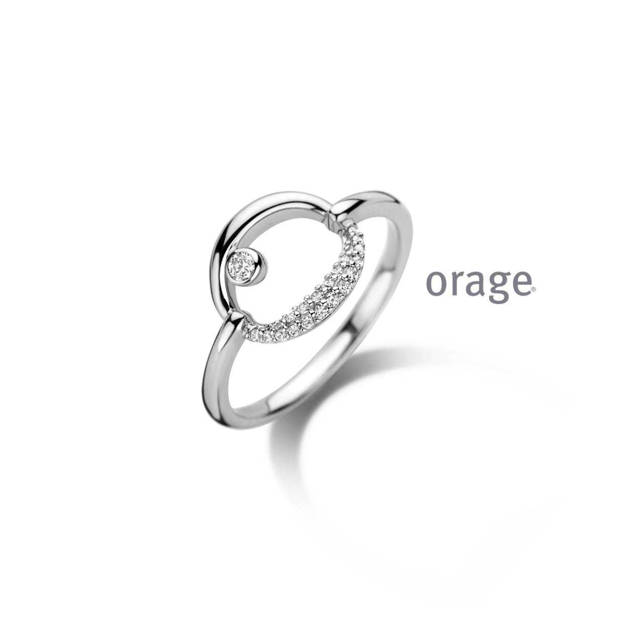 Orage Ring zilver - AT207