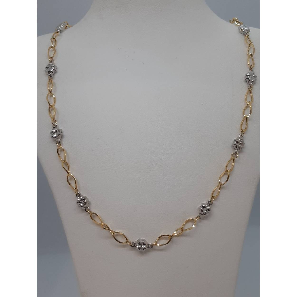 gouden ketting 14 kbico 55 cm