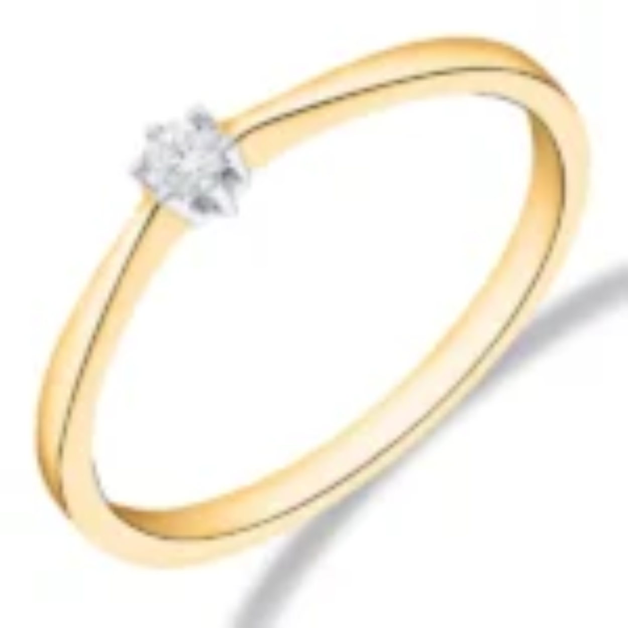 GGD solitair ring mt 16,5