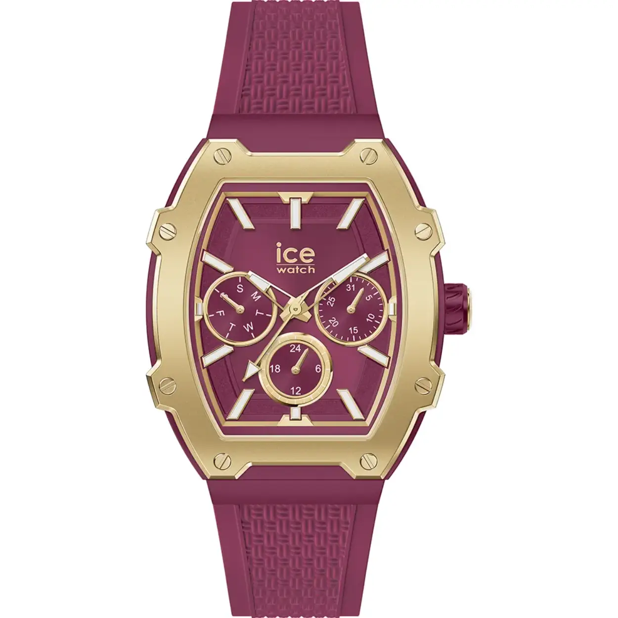 Dit Ice-Watch horloge heeft een kast gemaakt van Aluminium met een diameter van 35 mm en is voorzien van een Rubber band. In de kast bevindt zich een Miyota kwaliteitsuurwerk en is afgewerkt met Mineraalglas.

Het horloge is 5ATM. Dit betekent dat het horloge geschikt is om mee te douchen. Verder wordt het horloge geleverd met 2 jaar garantie.
