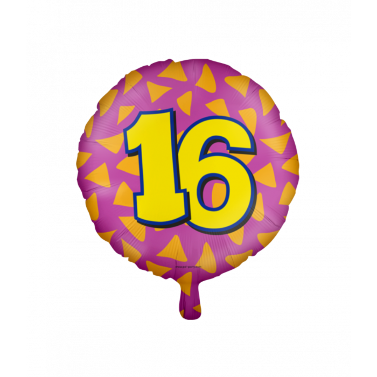 De Happy foil balloons 16 zijn een leuke toevoeging voor als er iemand 16 wordt en door de gebruikte kleuren valt de folie ballon extra op. De folie ballon kan worden gevuld met helium of met lucht, hiervoor wordt standaard een rietje meegeleverd. De ballonnen hebben een diameter van ongeveer 45 centimeter.

Deze ballonnen kunnen wij ter plekke vullen met helium, hiervoor brengen wij 5 euro in rekening.