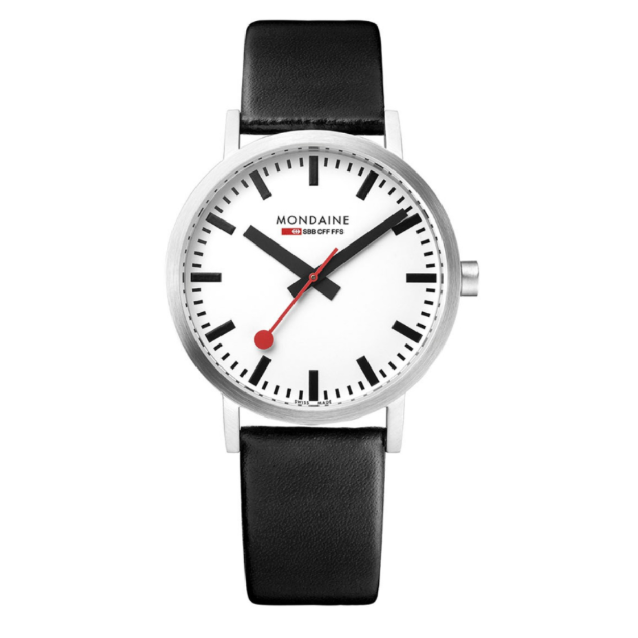 Mondaine Classic 40 mm mat Pure