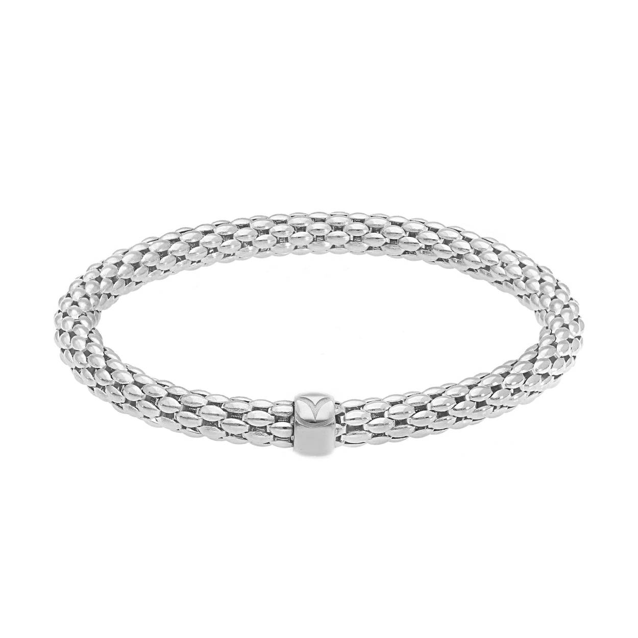 Armband geel goud 18kt  Stretch Flex