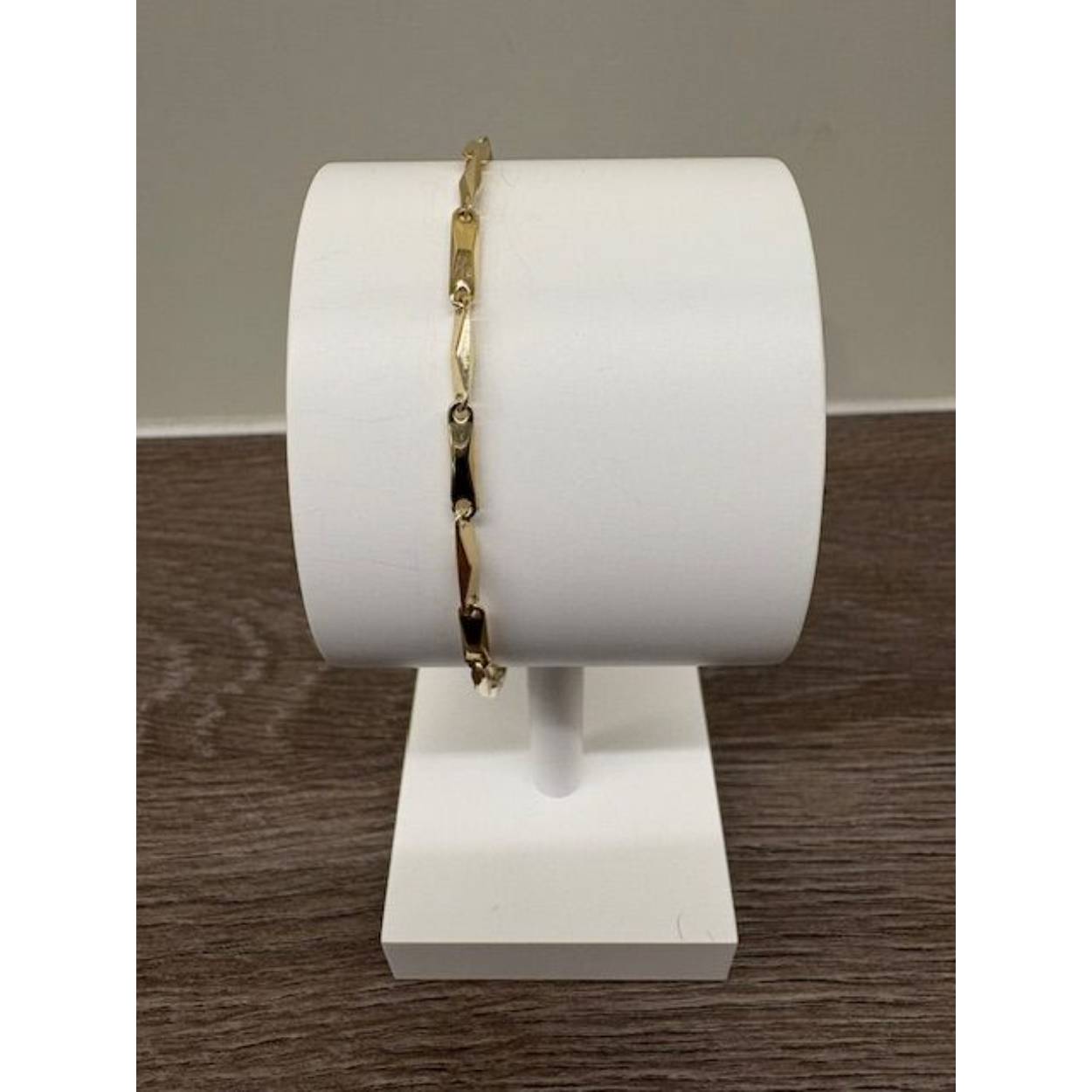 gouden armband, langwerpig dak 2,7mm 