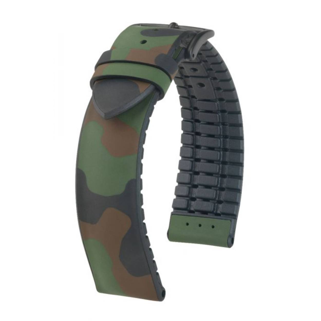De unieke look vormt het passende kledingstuk voor uw horloge. Dankzij het hoogwaardige premium van HIRSCH overtuigt de armband door zijn robuuste materiaal.
Het JOHN model maakt indruk met krachtige vulling. Daardoor zit het bandje stevig om de pols, maar is het nauwelijks voelbaar. En ook sporters zijn overtuigd van het polsbandje, want het trendy bandje scoort vooral met zijn waterafstotende materiaal.