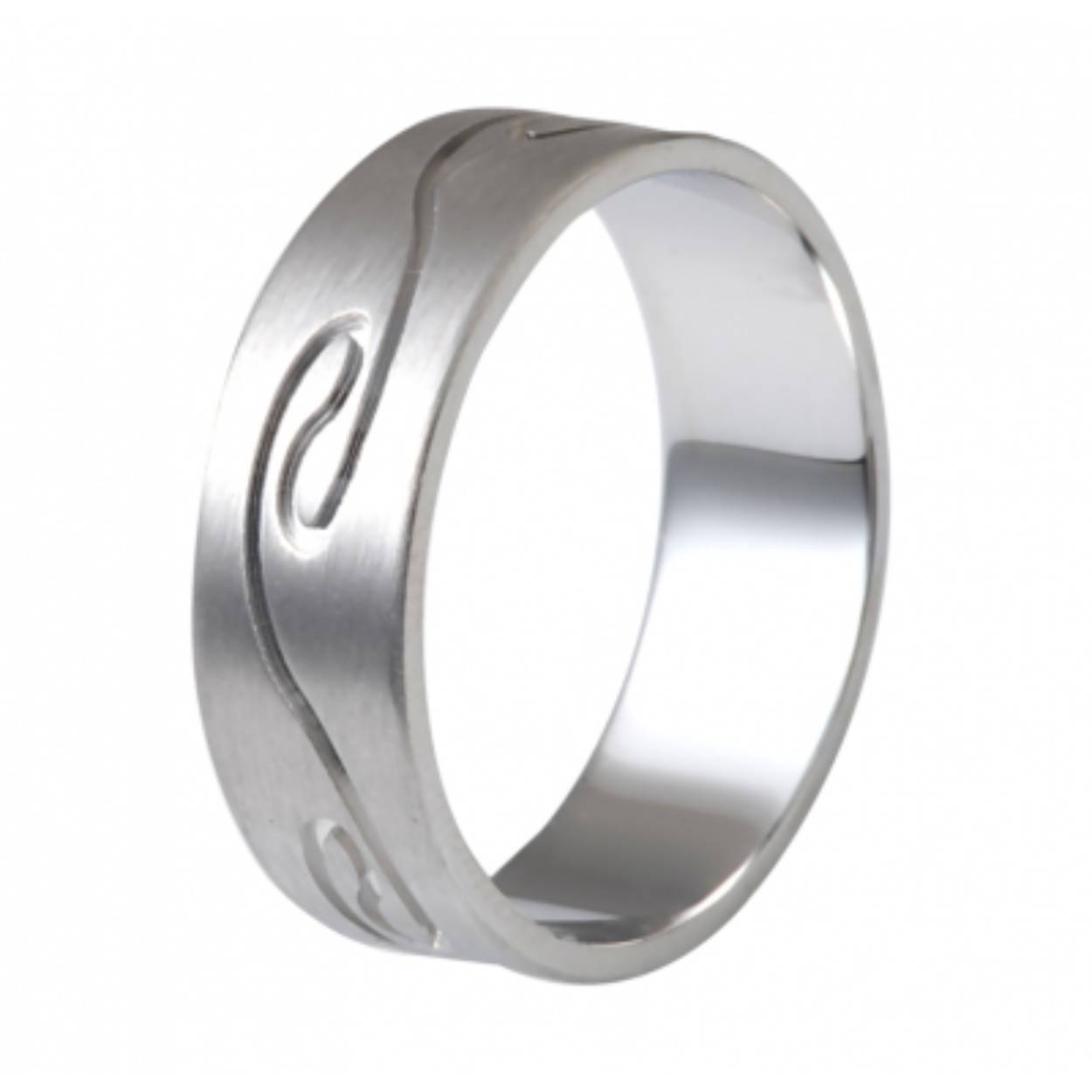 585 witgouden trouwringen. Mat/glimmend, 5 mm breed. De damesring heeft geen briljant
Prijs is op aanvraag