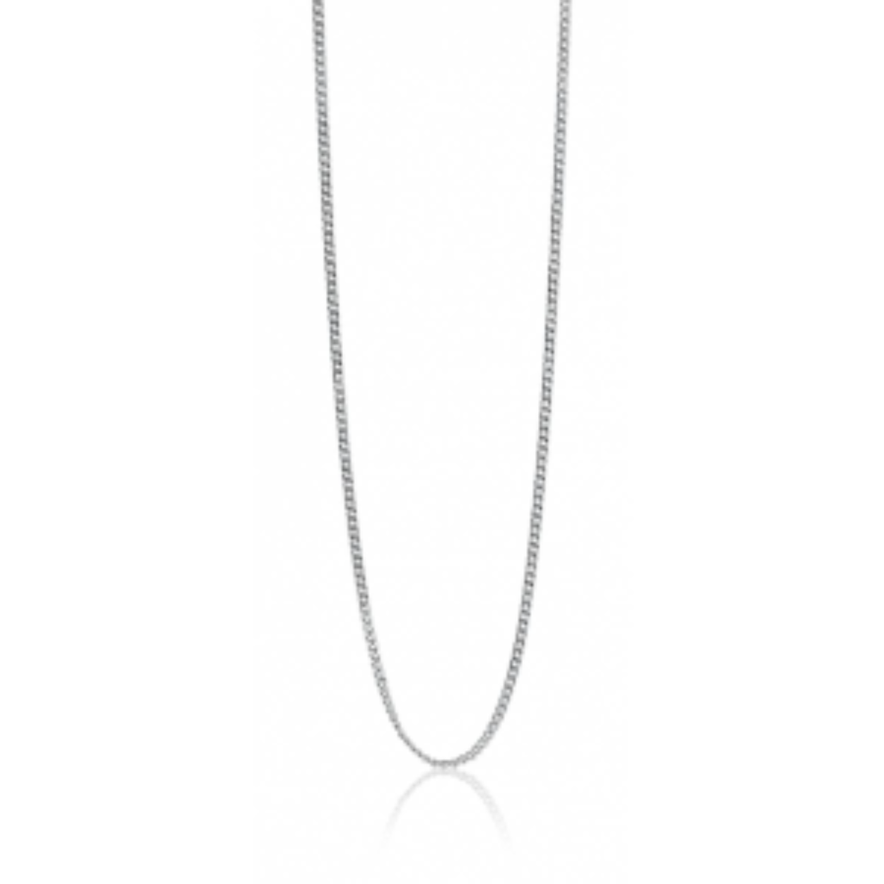 ZINZI zilveren gourmet ketting 80cm (1.6mm breed). Ideaal om je hanger aan te hangen. Kies zelf de lengte die bij je past: keuze uit 42cm, 45cm, 60cm, 70cm, 80cm en 90cm. Iedere ketting heeft een extra verlengstukje van 3 cm, zodat ook hiermee de lengte iets te variëren is. De verschillende lengte-kettingen zijn gemakkelijk met elkaar te combineren om je hals. Met herkenbaar Zinzi hartje bij de sluiting. Vervaardigd van eerste gehalte zilver (925) en met extra rodiumlaag voor een langdurige glans.