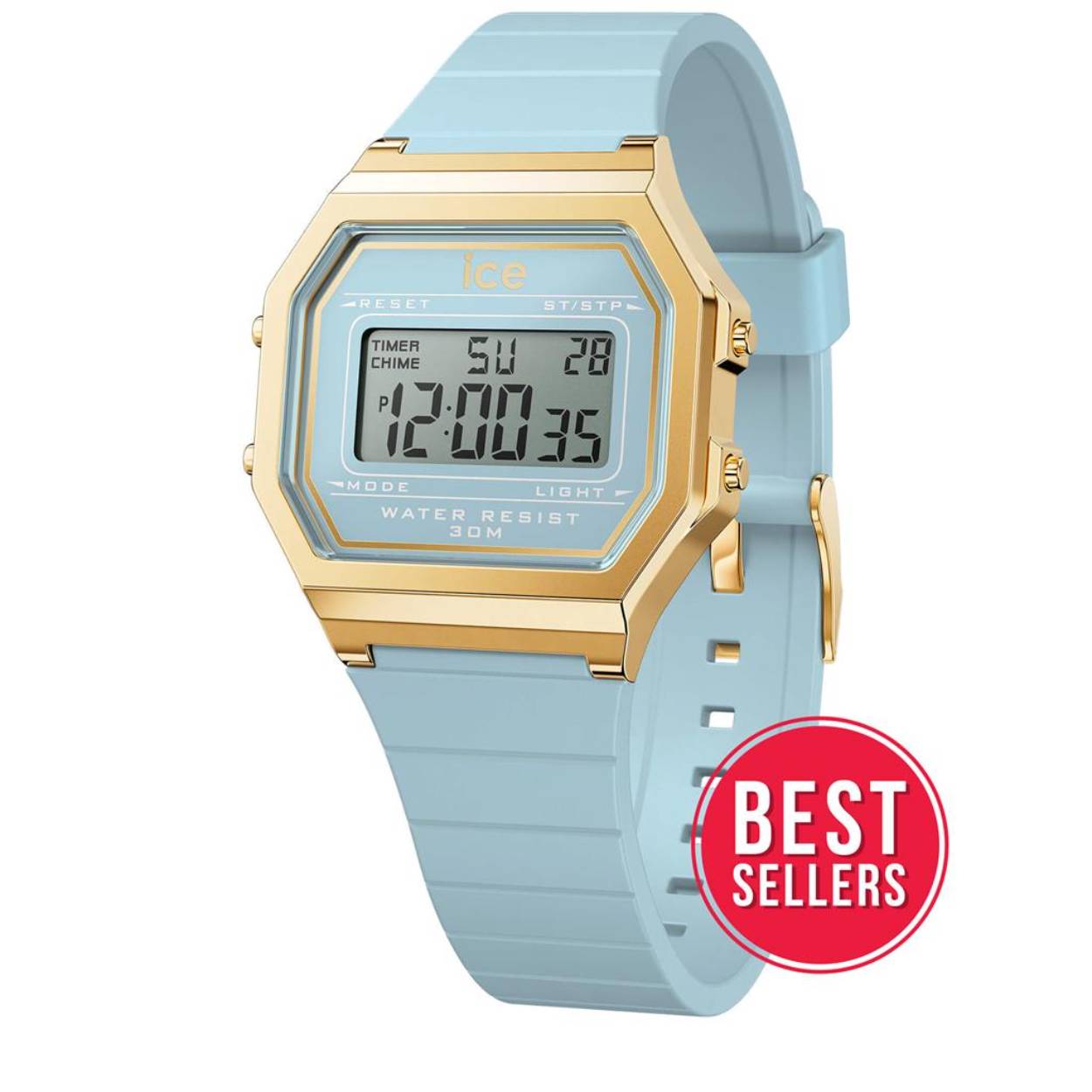 ICE digit retro Tranquit blue S