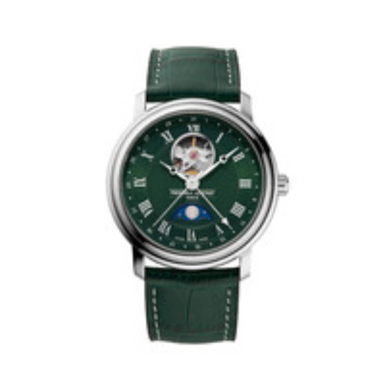 Frederique Constant Classics Auto Moonphase Date Pointer Green FC-335MCGRW4P26 40mm