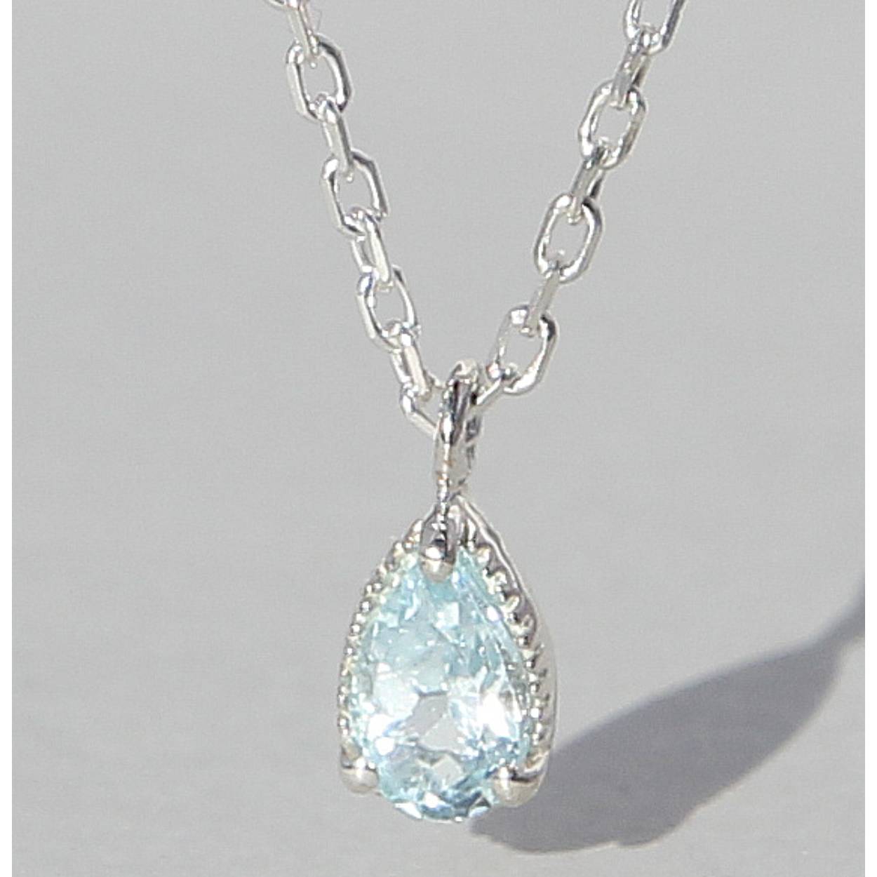  collier met hanger topaas