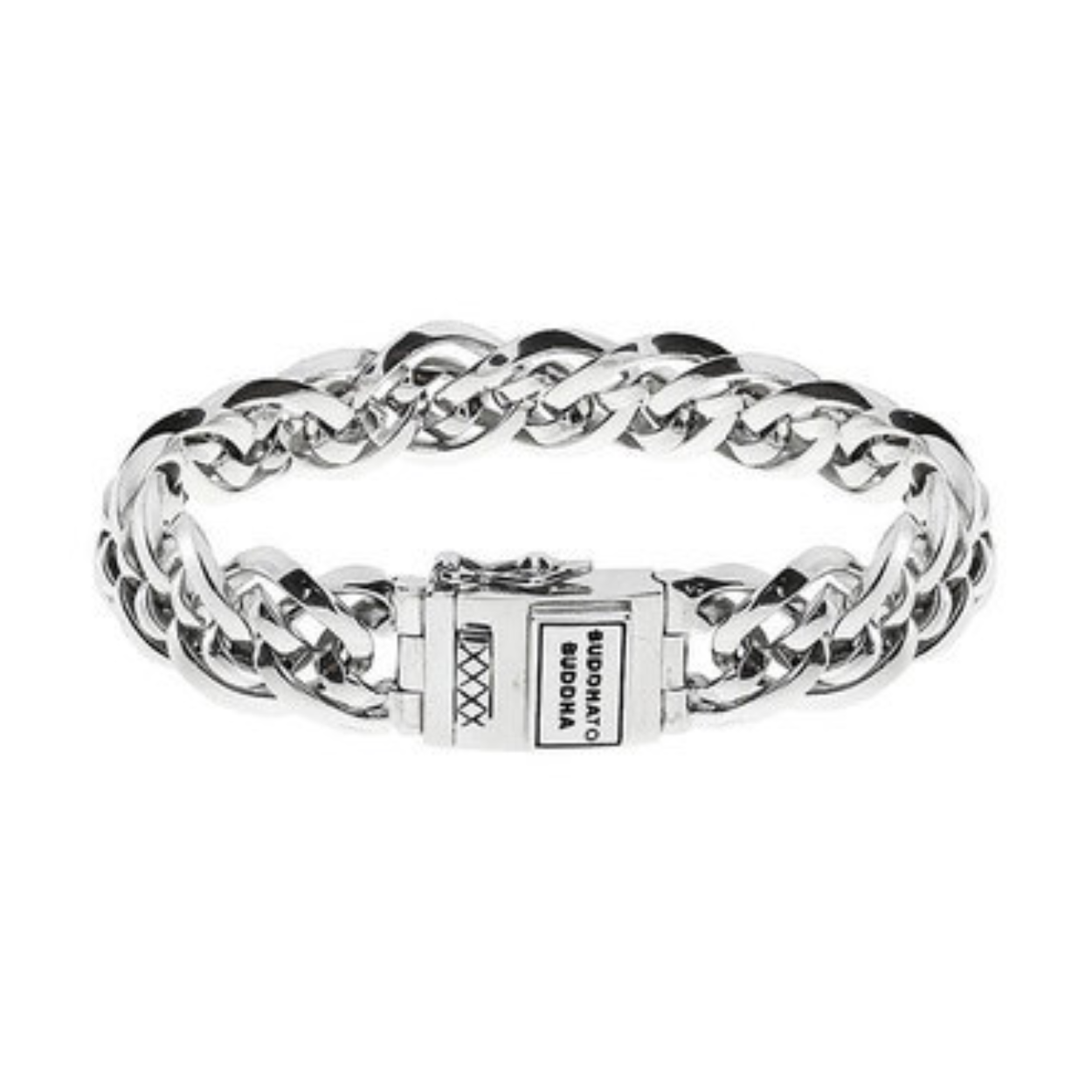 Buddha to Buddha - Nathalie XS Armband Zilver, J209 E+ 
 Maat: 20cm - 001K012901112