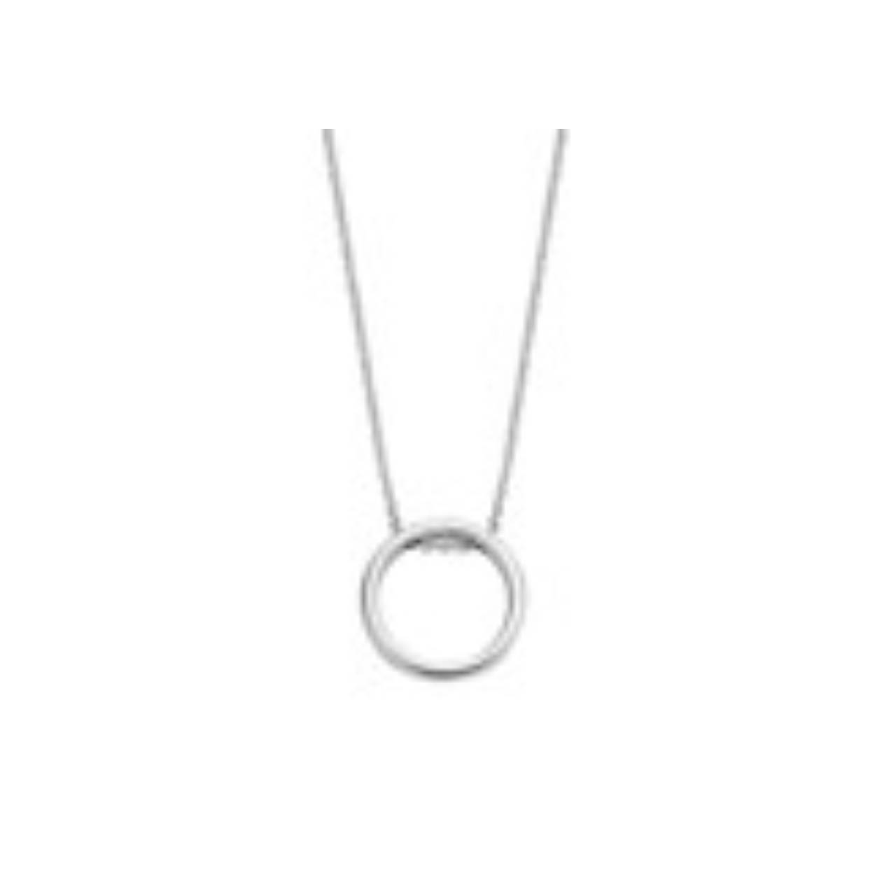 Moments collier Cirkel glad | 61313AW