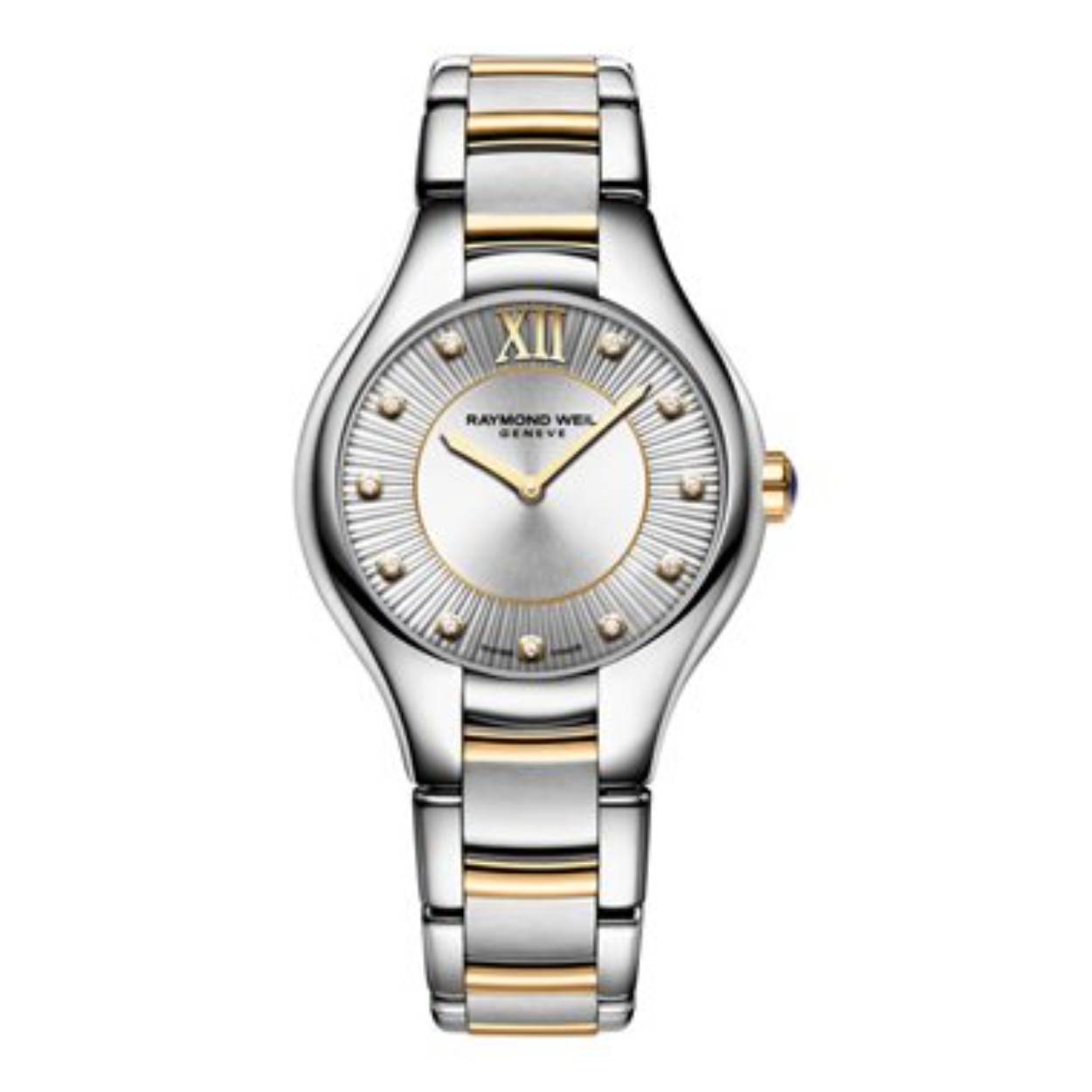 Raymond Weil horloge Noemia met diamanten
