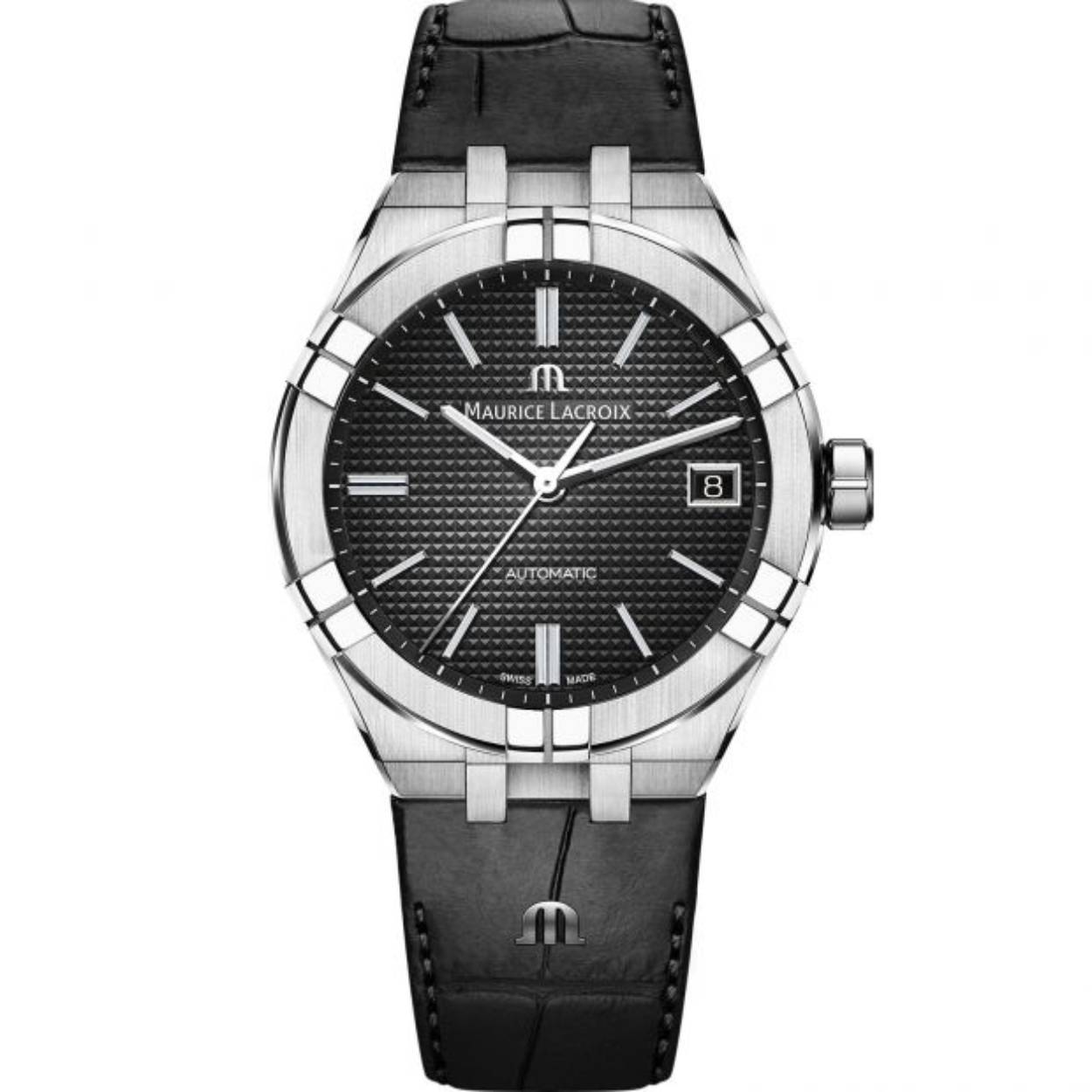 Dit is een horloge van het merk Maurice Lacroix gemaakt voor heren.
De specificaties zijn als volgt:
Kastmaat: 39 mm
Dit horloge heeft de volgende functies/eigenschappen:
Datumaanduiding