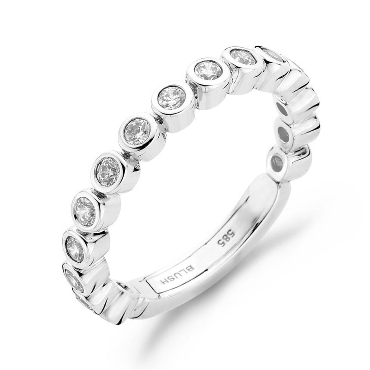 56 - 17,75 mm Witgoud Zirkonia