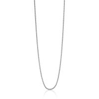 ZINZI zilveren palmier ketting (1,1mm breed). Ideaal om je hanger aan te hangen. Kies zelf de lengte die bij je past: keuze uit 42cm, 45cm, 60cm, 70cm, 80cm en 90cm. Iedere ketting heeft een extra verlengstukje van 3 cm, zodat ook hiermee de lengte iets te variëren is. De verschillende lengte-kettingen zijn gemakkelijk met elkaar te combineren om je hals. Met herkenbaar Zinzi hartje bij de sluiting. Vervaardigd van eerste gehalte zilver (925) en met extra rodiumlaag voor een langdurige glans.