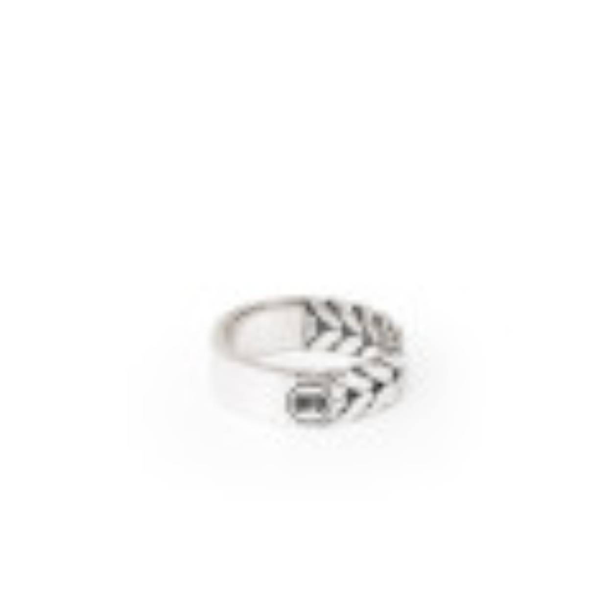 334 19 - Barbara Dual Ring Silver 