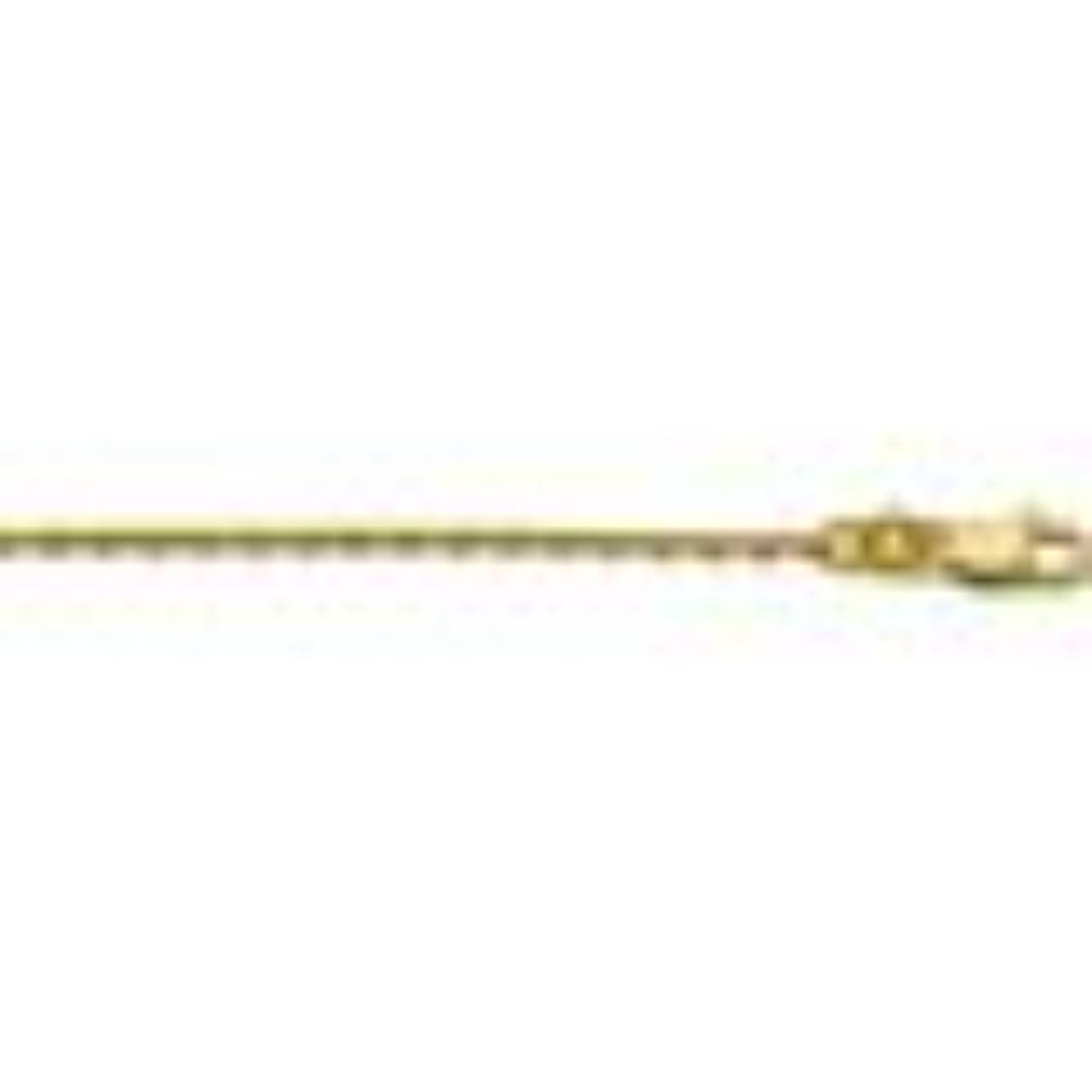 14k roodgouden geslepen anker collier, 1.9mm en 50 cm