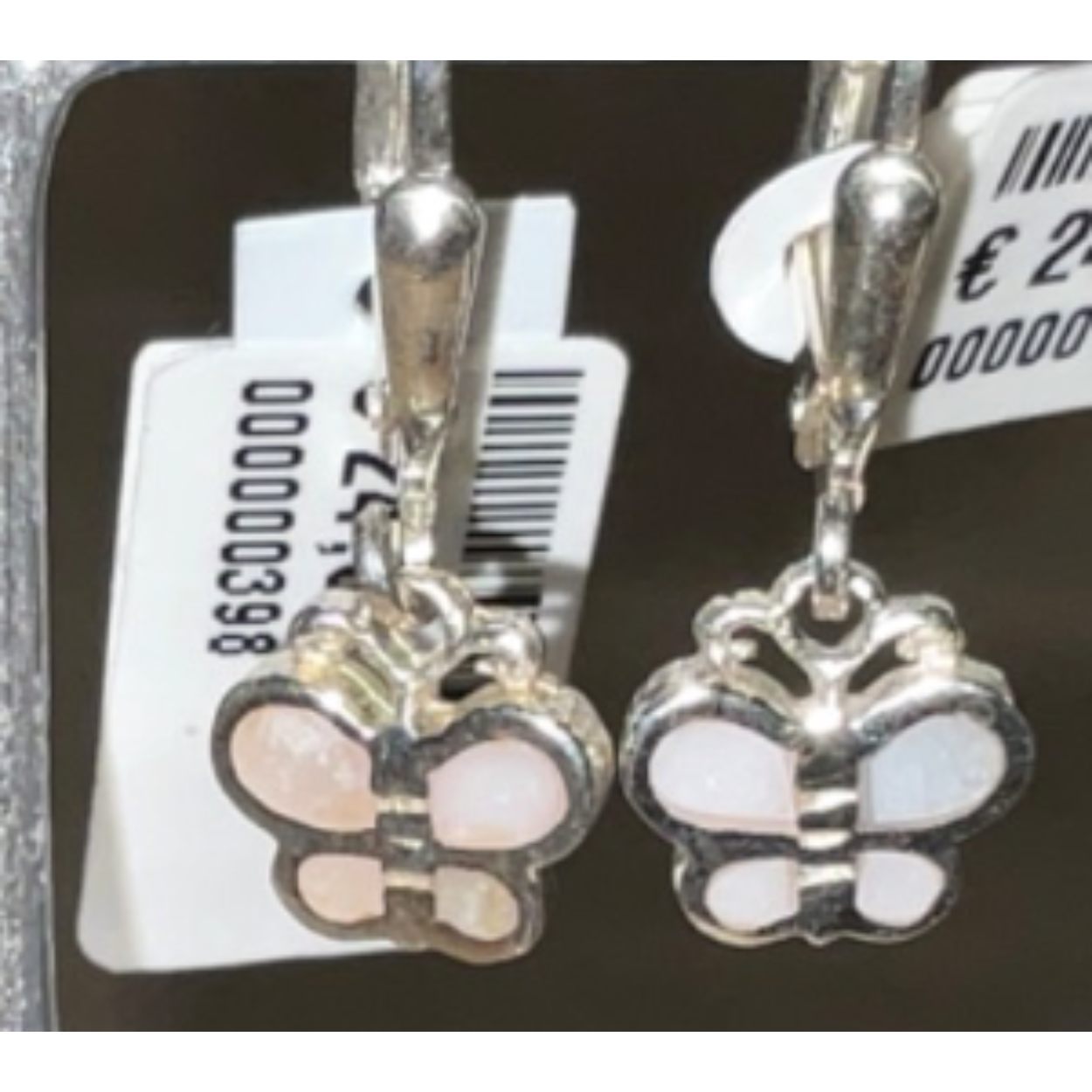 Vlinder oorhangers 