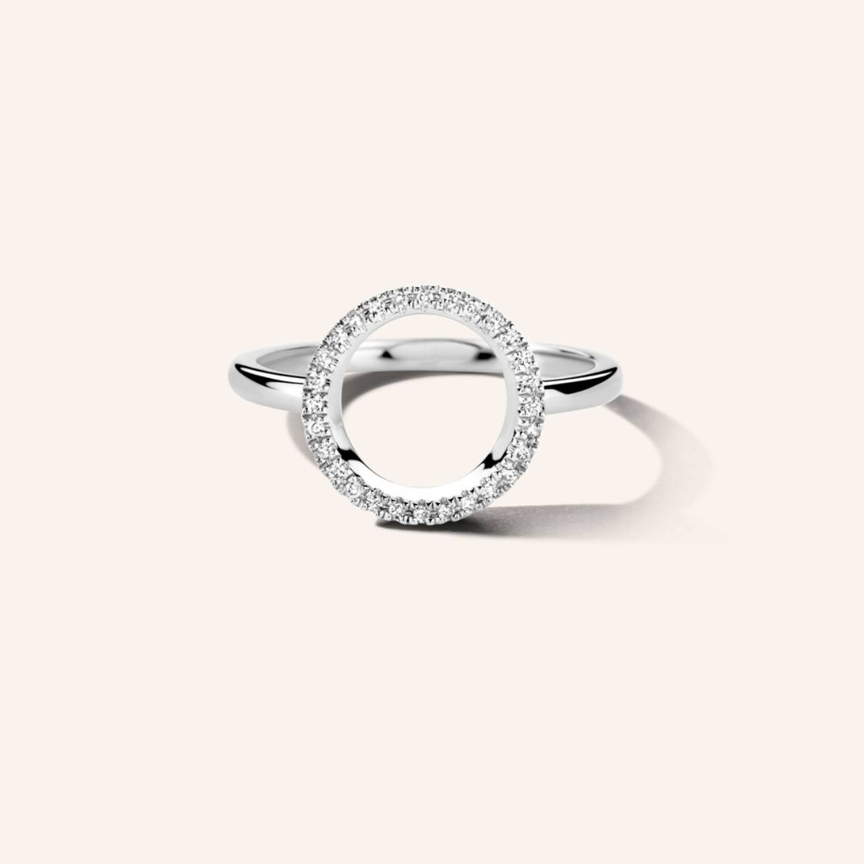Ring mars zilver 0.084ct brilj