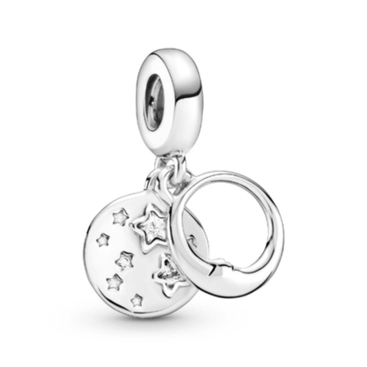 Pandora hanger zilver Moon & Star