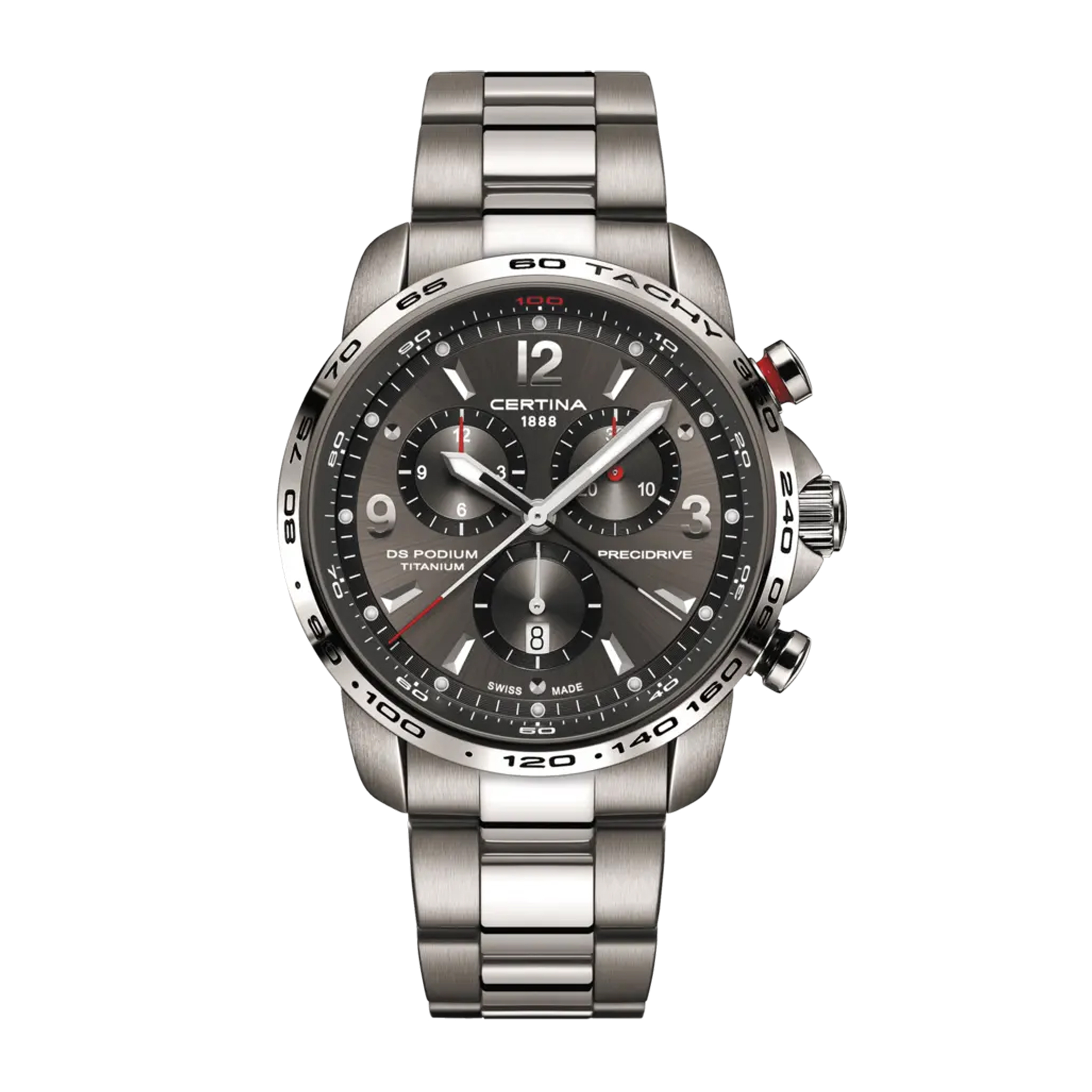Dit Titanium horloge is niet alleen huidvriendelijk, maar ook nog eens extra comfortabel om te dragen vanwege het lichte gewicht. Door het ontspiegelt saffierglas heeft u nog beter zicht op uw wijzerplaat. Zelfs als het donker is kunt u de tijd juist aflezen door de Super-LumiNova die is aangebracht op de wijzers.