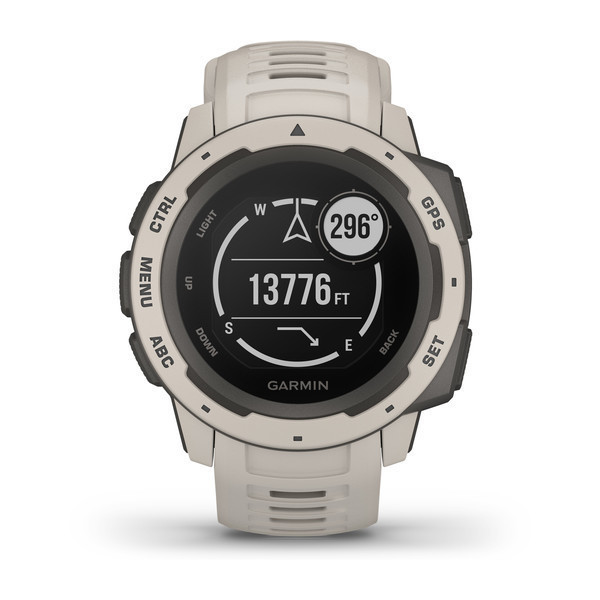 GARMIN 010-02064-01 INSTINCT TUNDRA ZILVER-ZANDKLEUR SCHOKBESTENDIG GPS 45 MM