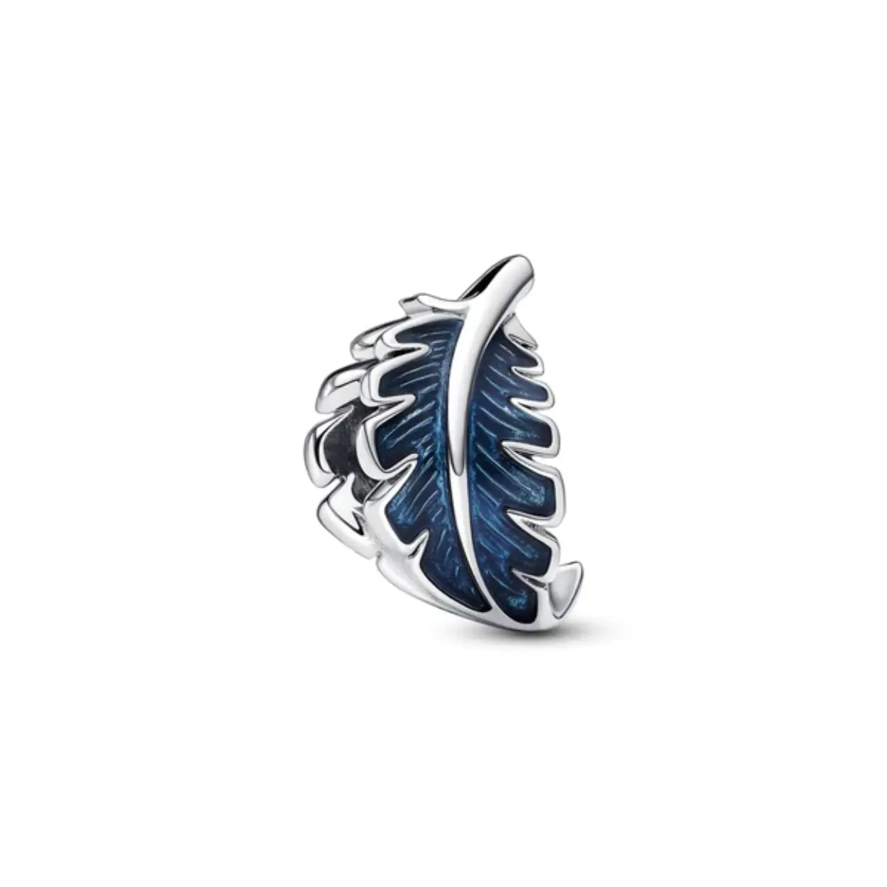 Pandora - Feather, blauwe veer - 792576C01