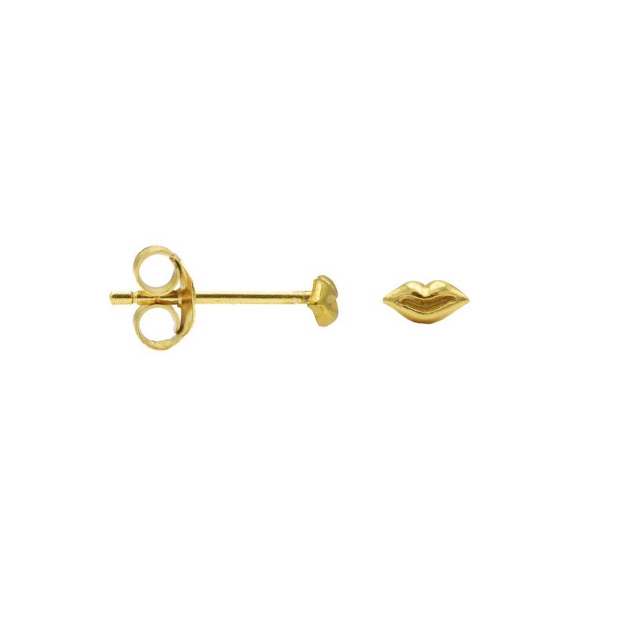 Karma Symbols Lips Goldplated
