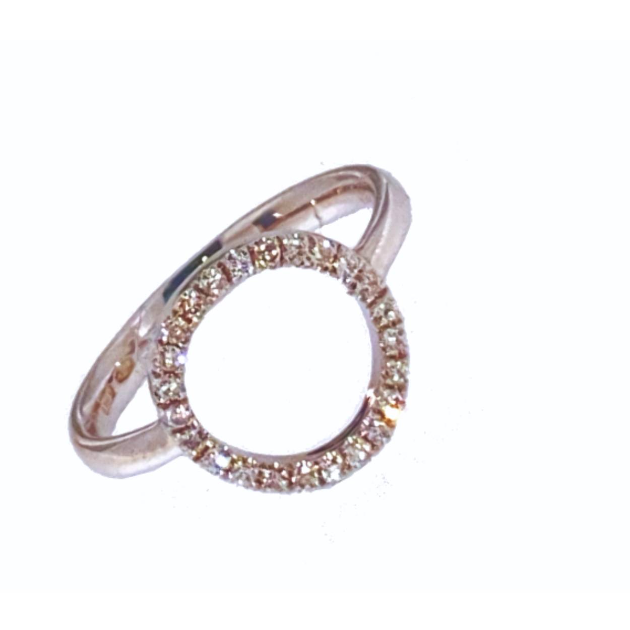 WG ring 18 karaat met 0.24ct briljant
