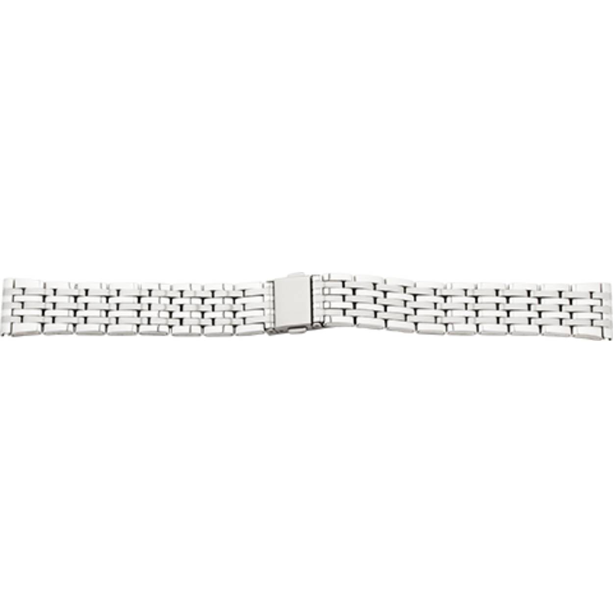 Horlogeband edelstaal 341 mat en gepolijst 18mm 