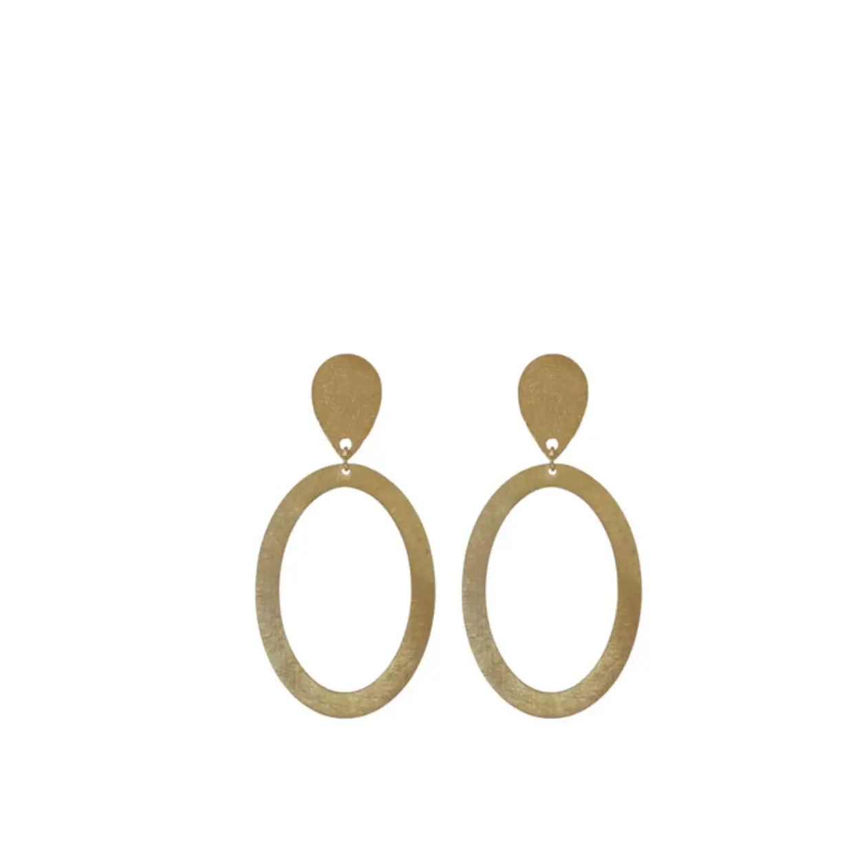 Met deze oorbellen geef jij jouw outfit een stijlvolle look. 

Handgemaakte oorbellen van stainless steel
Haakje is 925 sterling silver, gold plated
Lengte van de oorbellen is 6 cm
De oorbellen zijn 3 cm breed
Gewicht per oorbel is 4 gram