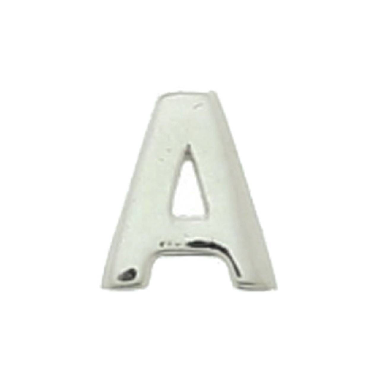 zilveren hanger letter A