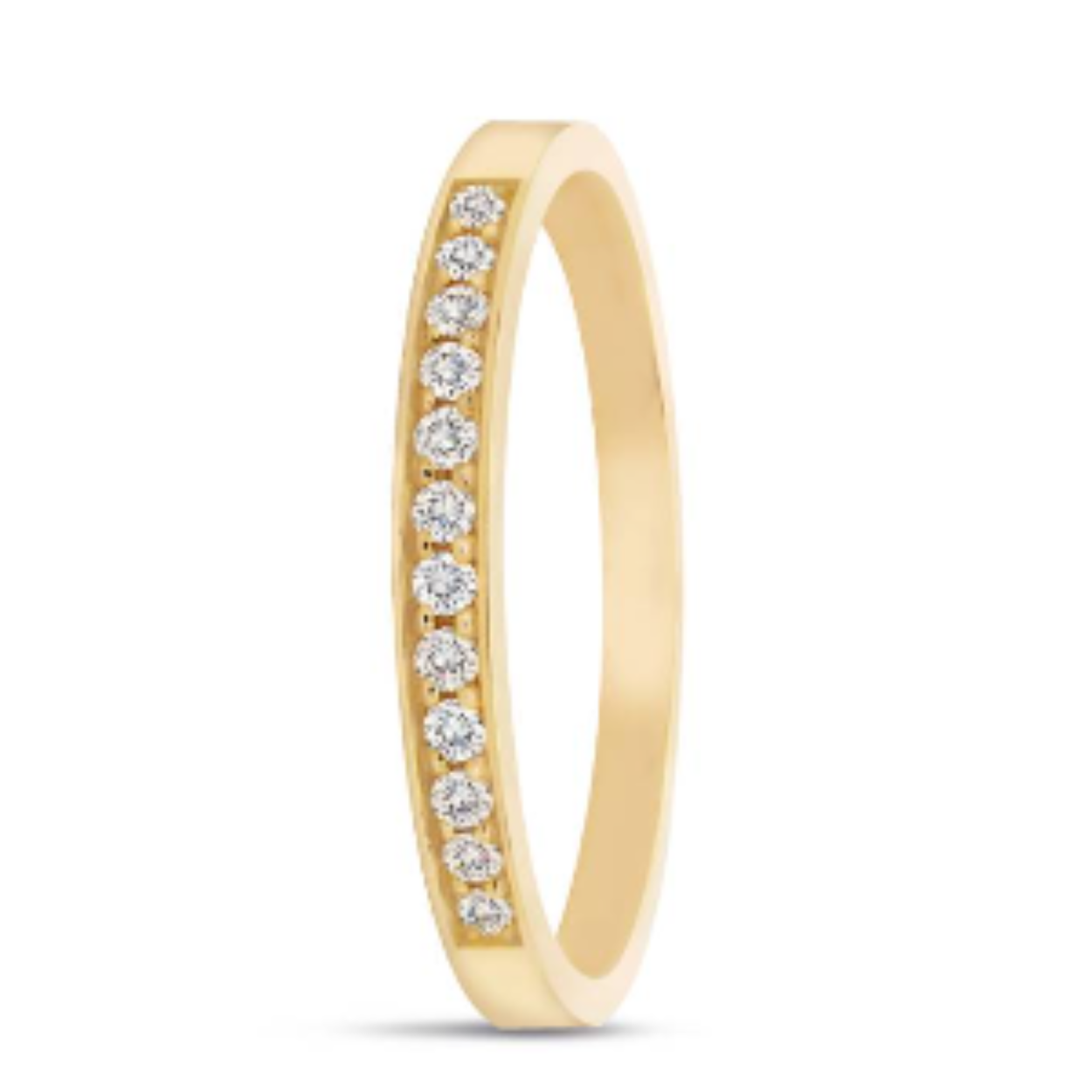 RIN1515DI R&C sider met 0.12ct diamant P/W