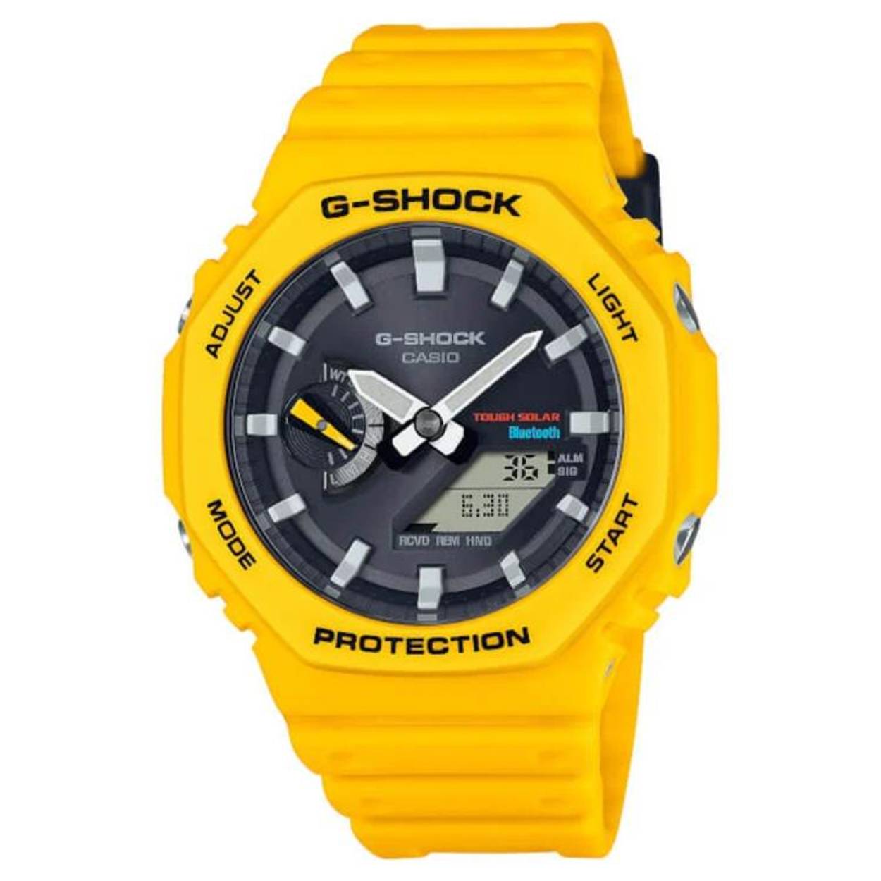 G-Shock Classic Style GA-B2100C-9AER Carbon Core Guard horloge
Solar Bluetooth connected horloge