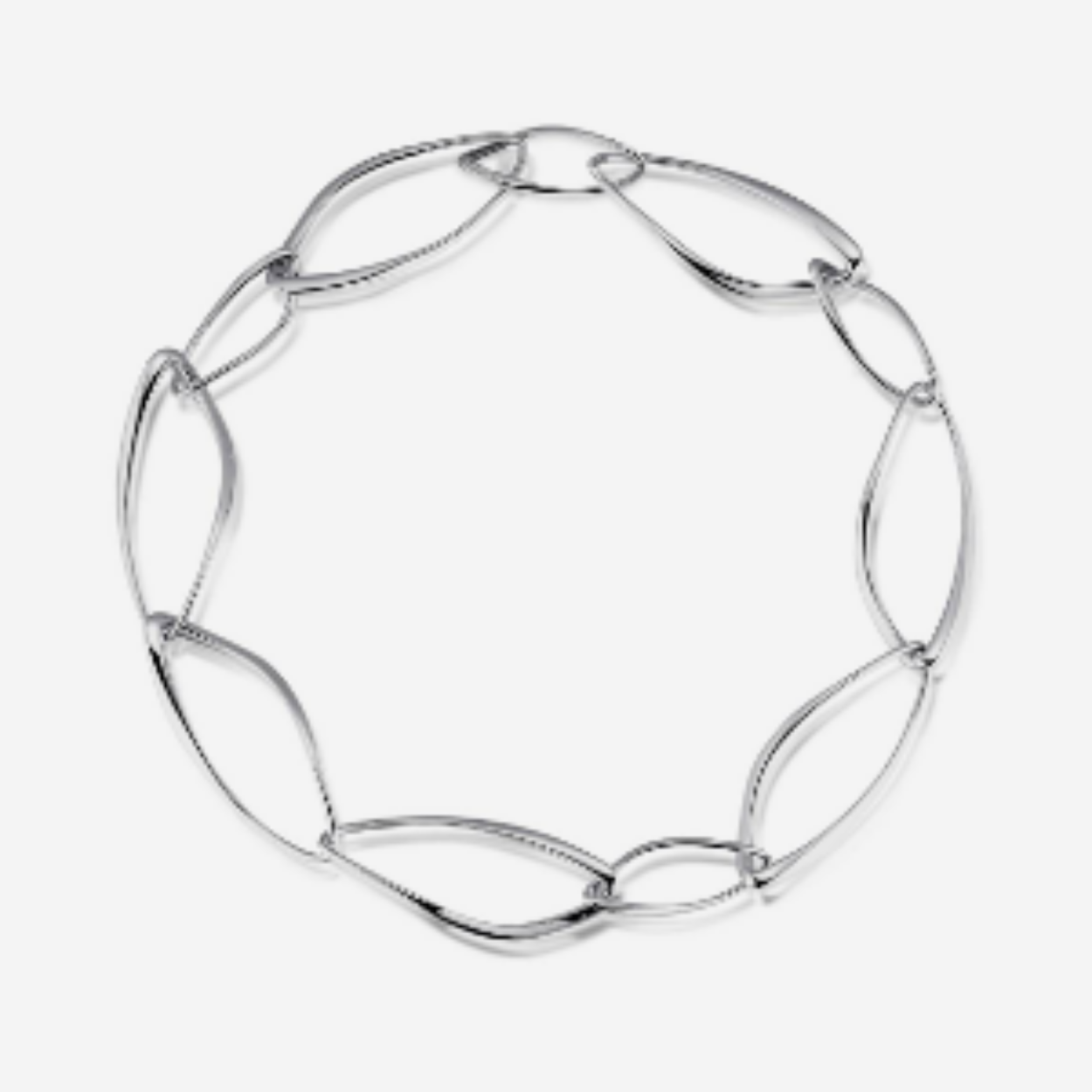Zilveren collier Pianegonda