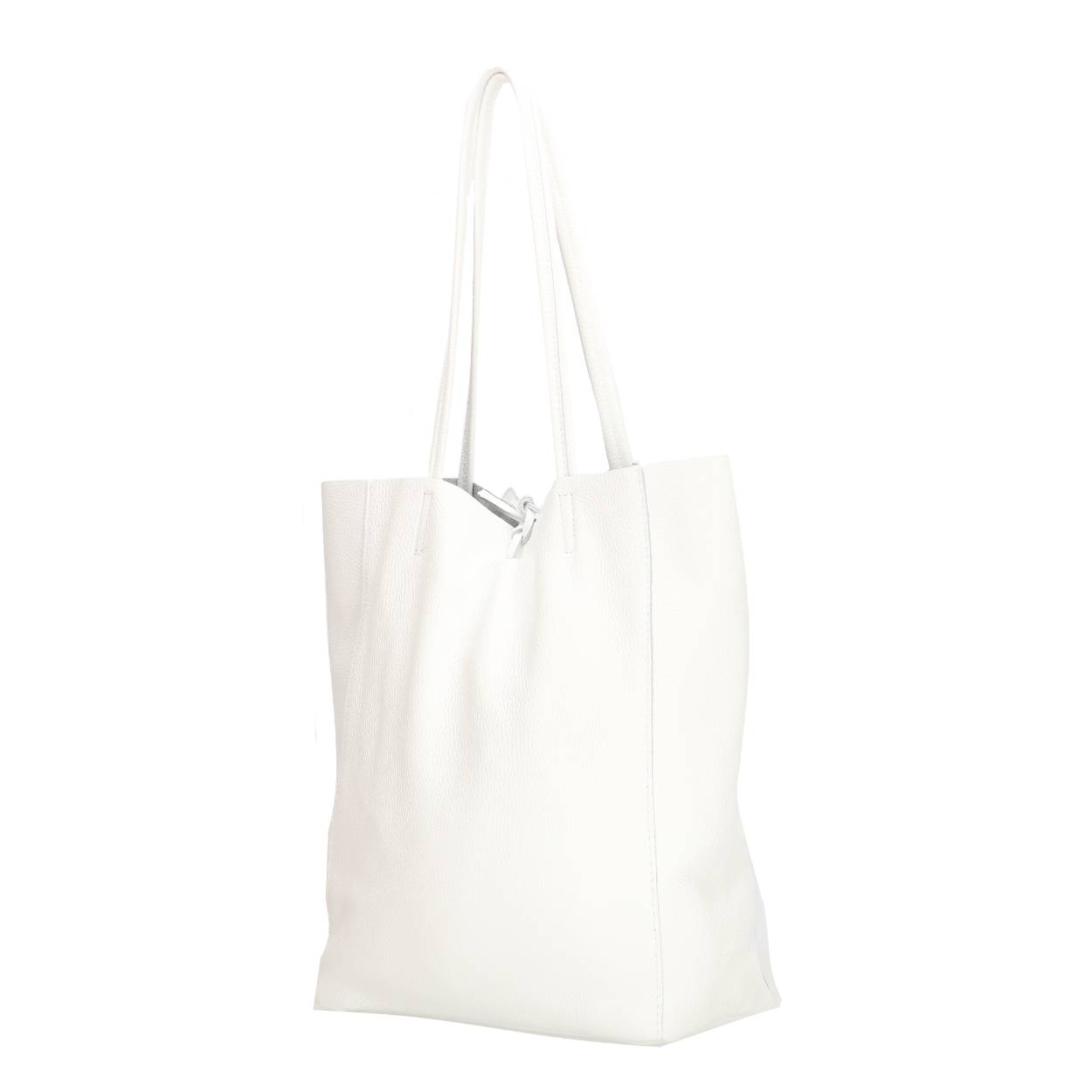 Leren shopper van Charm London