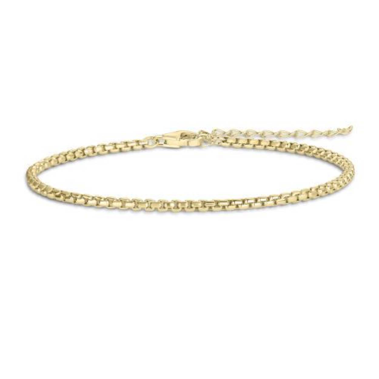 Schakelarmband goudkleurig