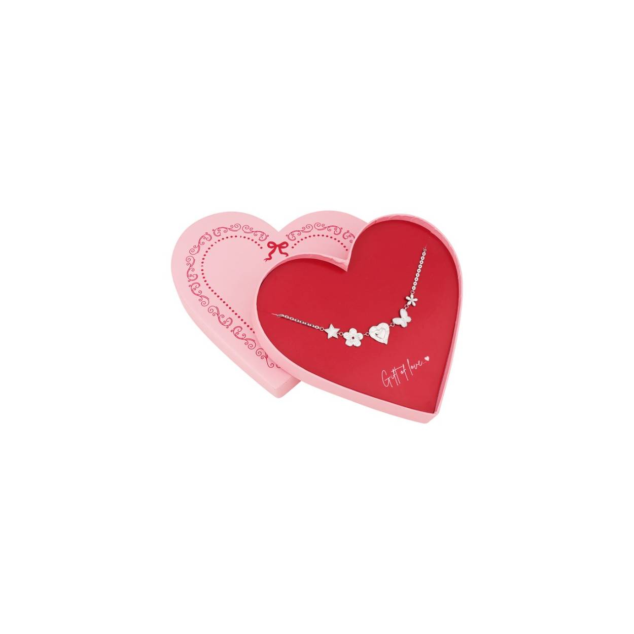 Gift of love Stainless steel Butterfly love 
