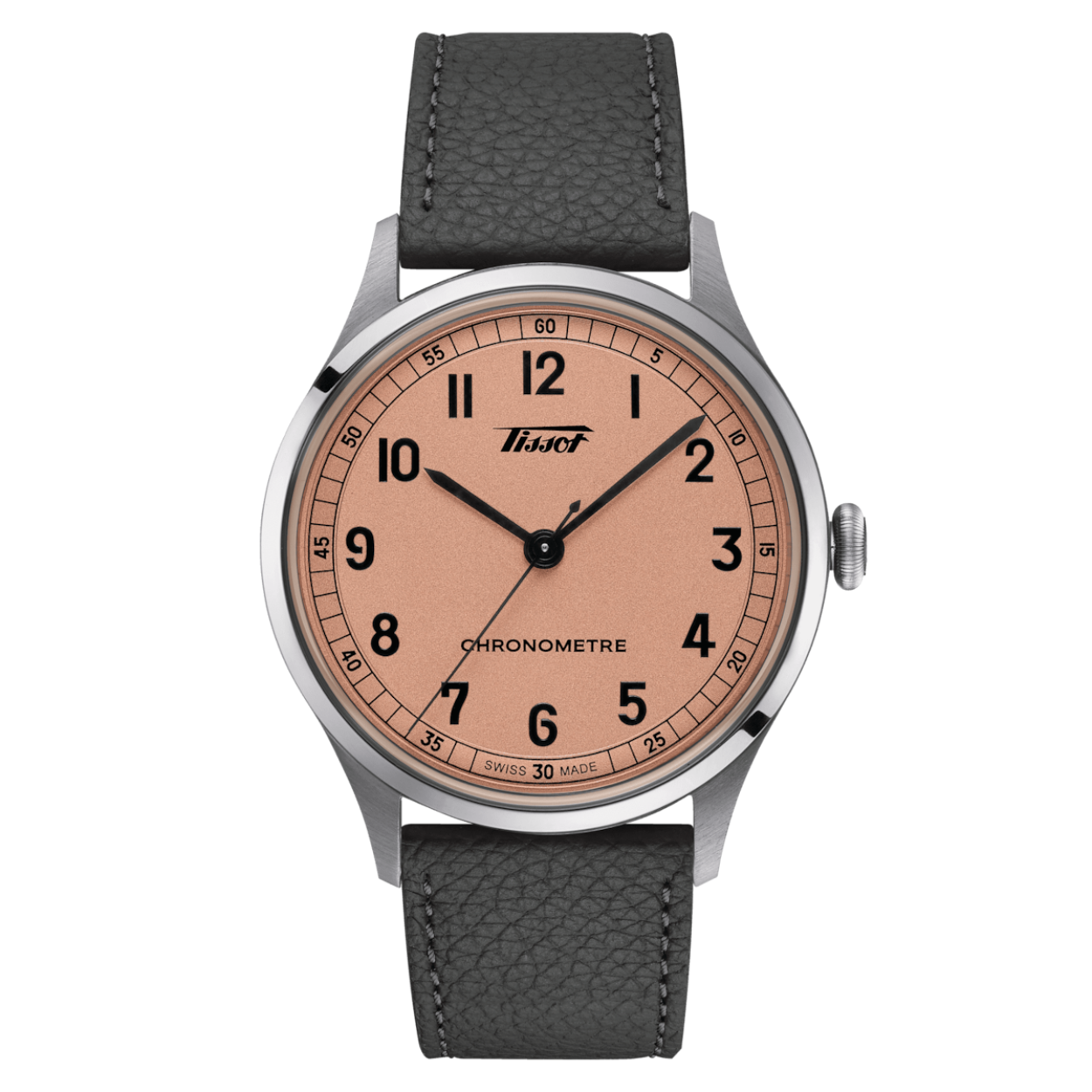 heritage heren horloge automaat met leren band